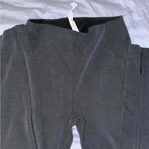 Lulu Lemon Black Corduroy Pants